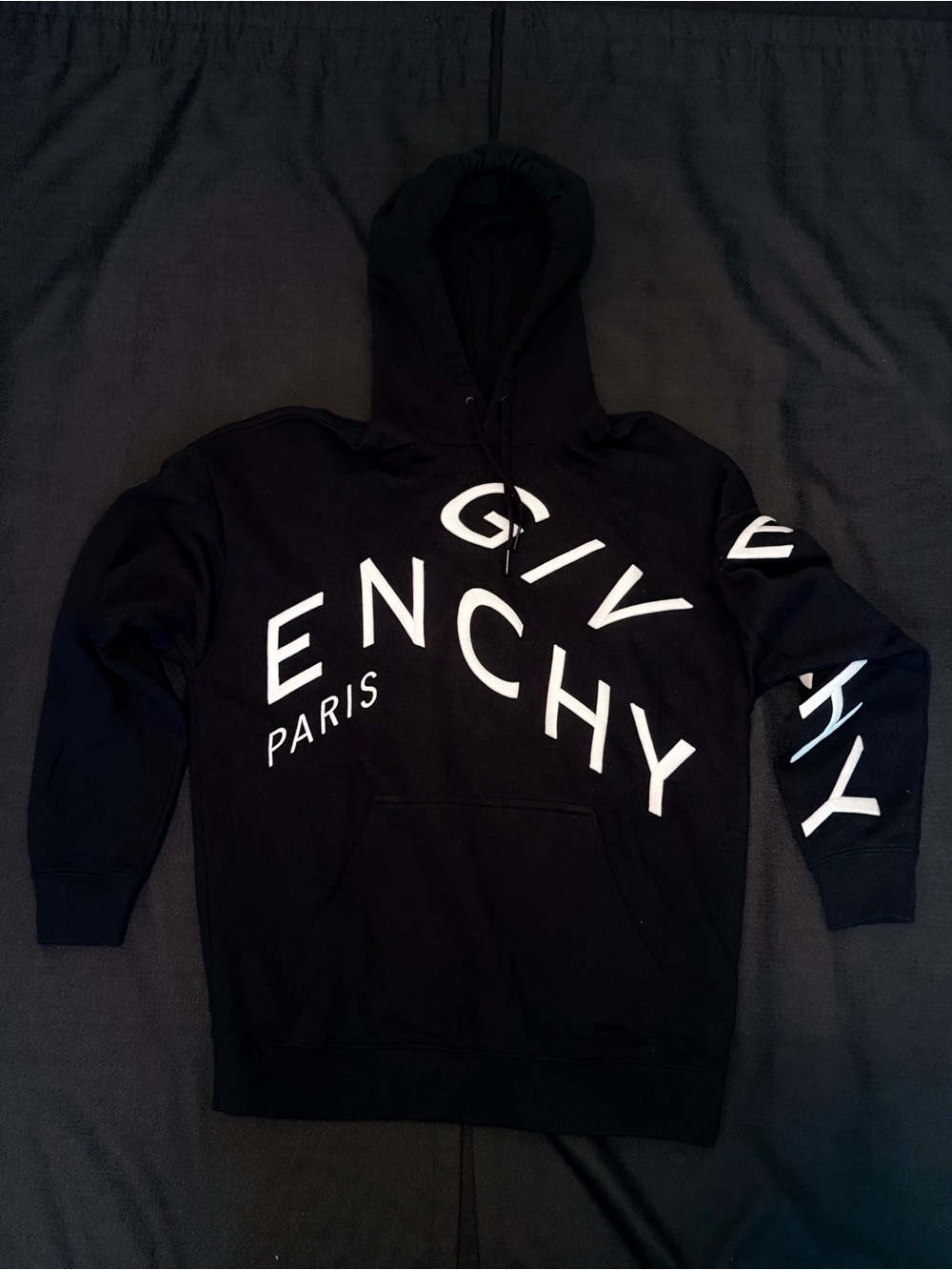 Givenchy Refracted Embroidered Logo Hoodie